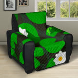 Frog waterlily pattern Recliner Cover Protector