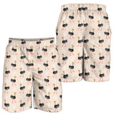 Ostrich Pattern Print Design 05 Men Shorts