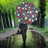 Dragon Fruits Dark Blue Background Umbrella