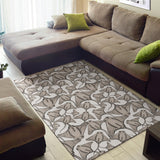 Stingray Pattern Print Design 05 Area Rug