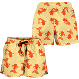 Goldfish Pattern Print Design 02 Women Shorts
