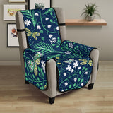 butterfly leaves pattern Chair Cover Protector