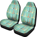 Giraffe Pattern Print Design 01 Universal Fit Car Seat Covers