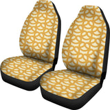 Pretzels Pattern Print Design 01 Universal Fit Car Seat Covers