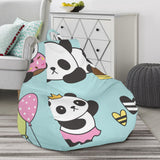Cute Baby Panda Pattern Bean Bag Cover