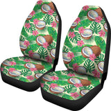 Coconut Pattern Print Design 01 Universal Fit Car Seat Covers
