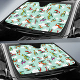 Helicopter Design Pattern Car Sun Shade