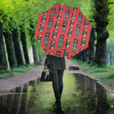 Camera Pattern Print Design 05 Umbrella