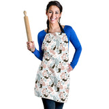 Cute Mermaid Pattern Adjustable Apron