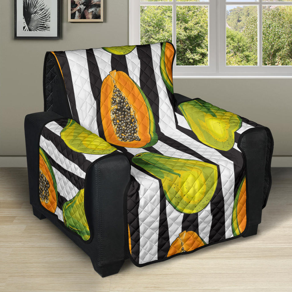 papaya design pattern Recliner Cover Protector