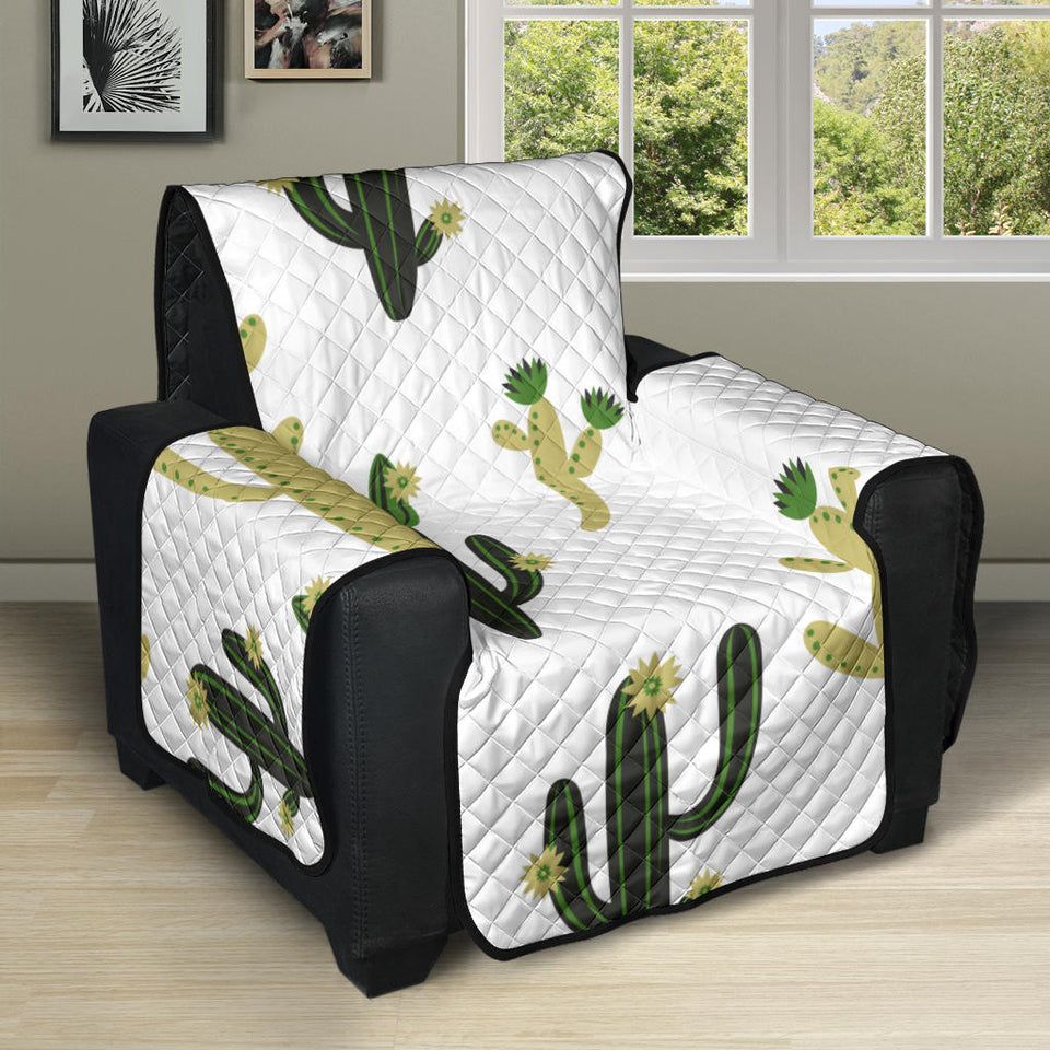 Cute cactus pattern Recliner Cover Protector