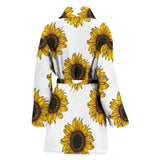 Sunflowers Design Pattern Women'S Bathrobe