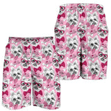 Yorkshire Terrier Pattern Print Design 03 Men Shorts