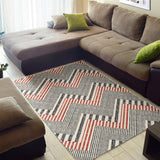 Zigzag Chevron Striped Pattern Area Rug