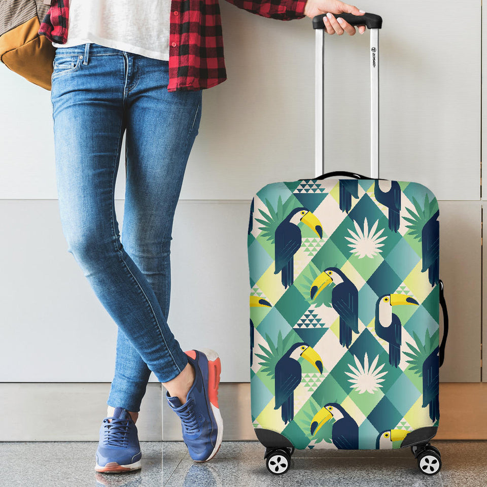 Toucan Tropical Leaves Design Pattern  Cabin Suitcases Luggages
