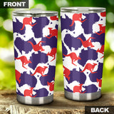 Kangaroo Australian Pattern Tumbler