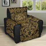 Snake skin pattern Recliner Cover Protector