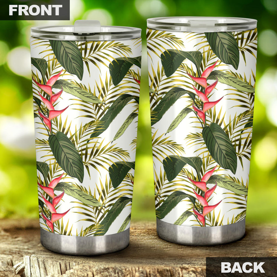 Heliconia Pattern Tumbler