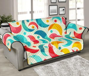 Colorful moon pattern Sofa Cover Protector