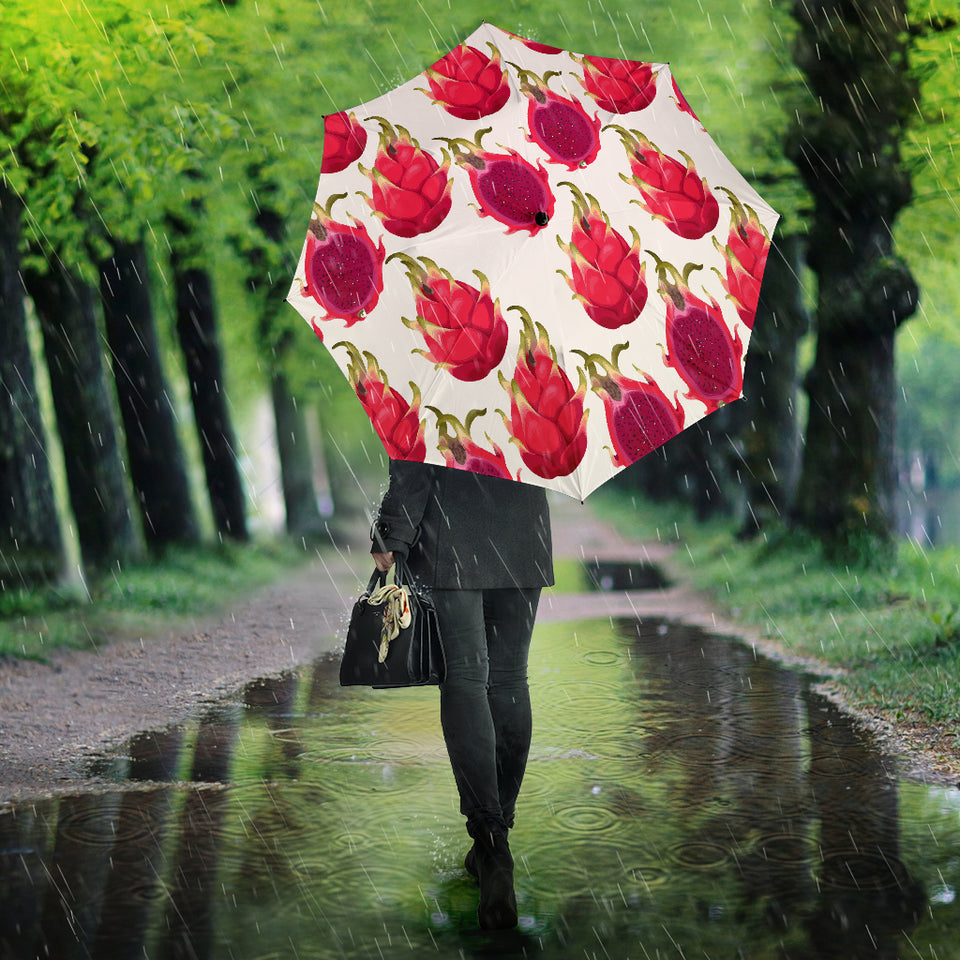 Dragon Fruits Design Pattern Umbrella
