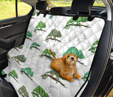 Chameleon Lizard Pattern Dog Car Seat Covers