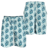 Swordfish Pattern Print Design 05 Men Shorts