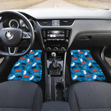 Colorful Rhino Pattern Front Car Mats