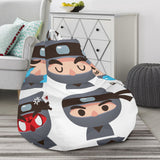 Cute Ninja Design Pattern Bean Bag Cover