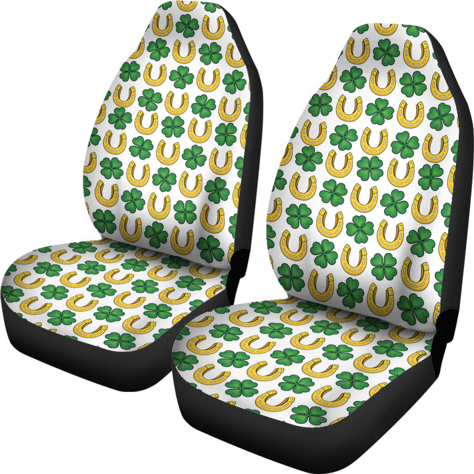 Horseshoes Pattern Print Design 04 Universal Fit Car Seat Covers