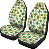 Horseshoes Pattern Print Design 04 Universal Fit Car Seat Covers