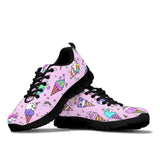 Cute Ice Cream Cone Animal Pattern Women'S Sneaker Shoes Pillow