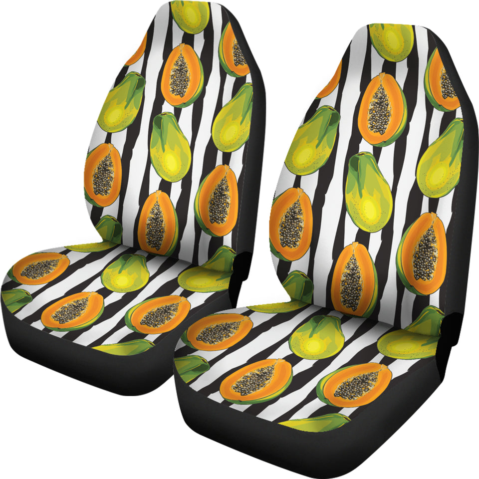 Papaya Design Pattern  Universal Fit Car Seat Covers