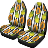 Papaya Design Pattern  Universal Fit Car Seat Covers