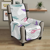 Helicopter plane pattern Chair Cover Protector