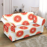 Grapefruit Pattern Loveseat Couch Slipcover