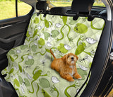 Cute Frog Dragonfly Pattern Dog Car Seat Covers