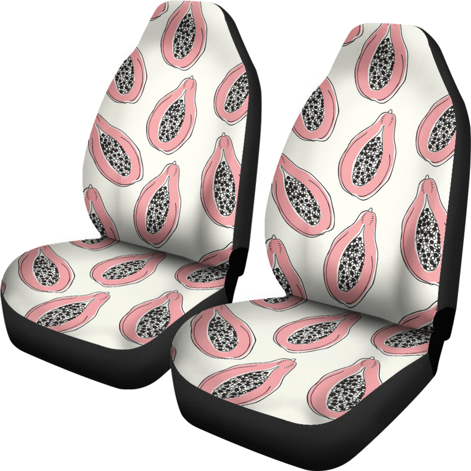 Papaya Pattern  Universal Fit Car Seat Covers