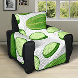 cucumber whole slices pattern Recliner Cover Protector