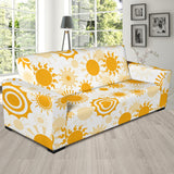 Sun Design Pattern Sofa Slipcover.