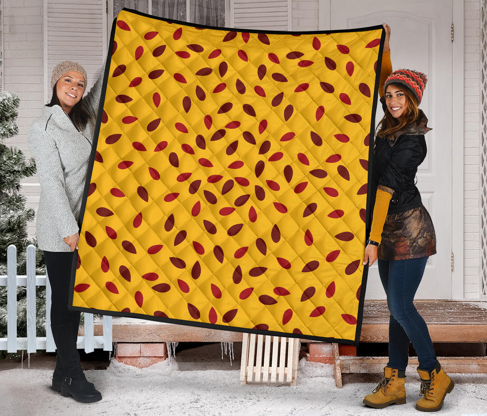 Passion Fruit Texture Premium Quilt