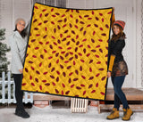 Passion Fruit Texture Premium Quilt