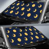 Moon Star Pattern Car Sun Shade