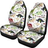 Cute Dinosaurs Pattern Universal Fit Car Seat Covers