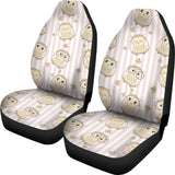 Cute Owl Leaf Universal Fit Car Seat Covers
