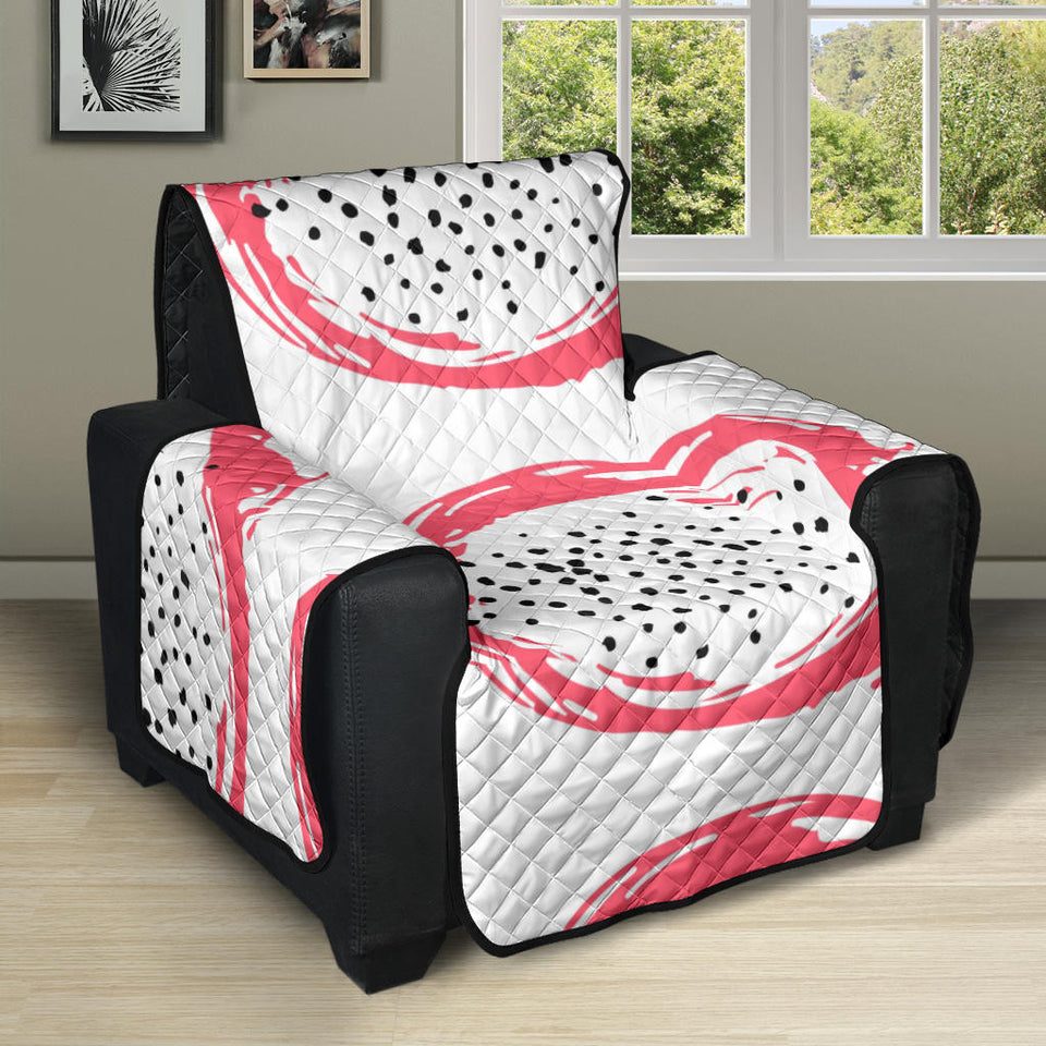 Hand drawn dragon fruit Recliner Cover Protector
