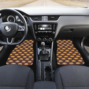 Sandwich Pattern Print Design 04 Front Car Mats