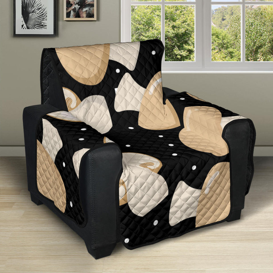 Champignon mushroom pattern Recliner Cover Protector