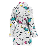 Candy Design Pattern Women'S Bathrobe