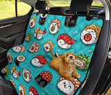 Cute Sushi Pattern Dog Car Seat Covers