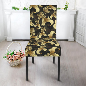 Goldfish Pattern Print Design 01 Dining Chair Slipcover